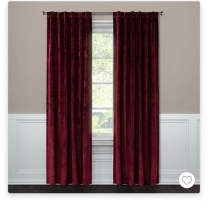 Project 62 Blackout Curtains in Velvet - Berry
